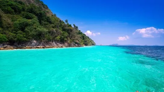 Crystal clear water