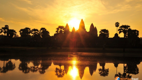Sunrise at Angkor by Tuktuk