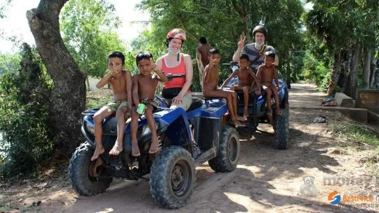 Interact with local kids