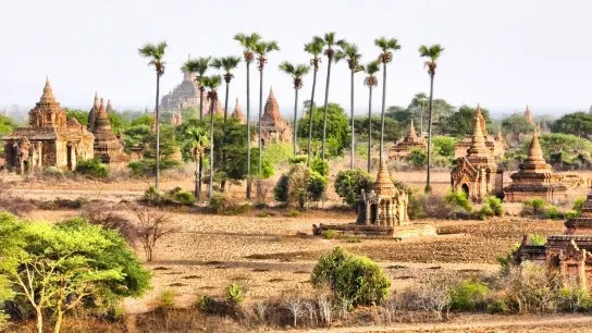 The Pagodas Of Bagan