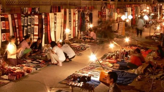 Night Market In Luang Prabang