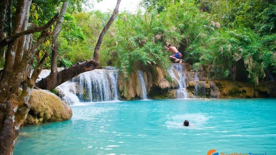 Luang Prabang - Kuang Si Waterfalls Full day city tour