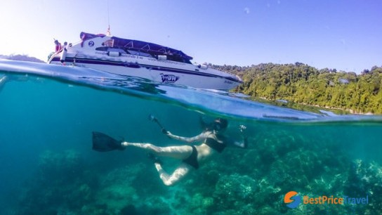 Surin Islands by Speedboat Full day