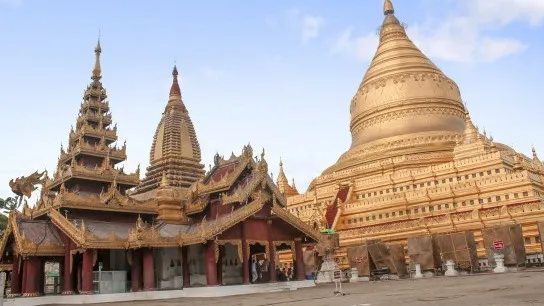Shwezigon Pagoda Pagan