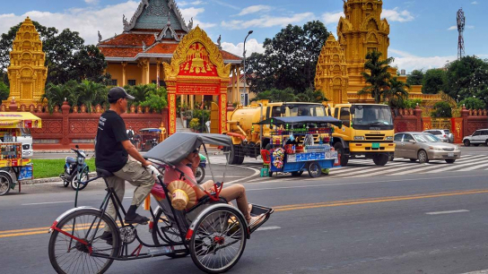 Phnom Penh Half Day City Tour by Cyclo