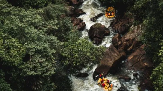 The Adventurous Water Rafting