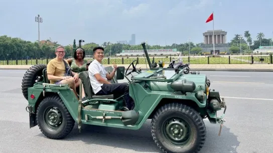 Stop At Ho Chi Minh Mausoleum