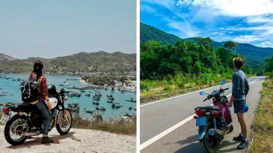 Enjoy The Breath Taking View While Riding Along The Island