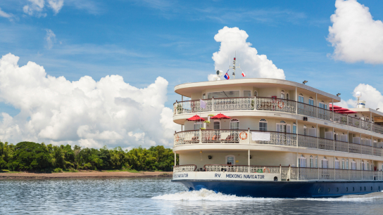 RV Mekong Navigator Cruise Downstream 4 days: Siem Reap - Phnom Penh