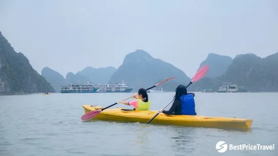 Day 7 Kayaking In The Stunning Halong Bay