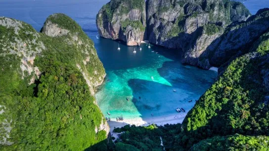 Day 3 Koh Phi Phi Island From Above