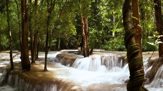 Day 2 Sightsee The Poetic Waterfall In Tad Say