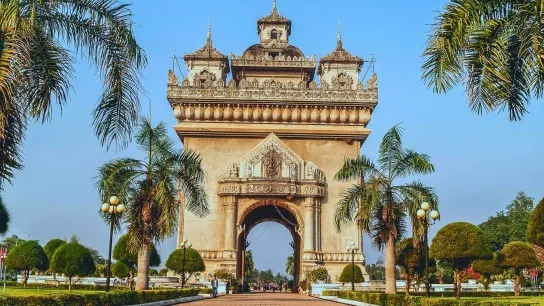 Day 1 Patuxay Monument, Renowned As Vientiane's Own Arc De Triomphe