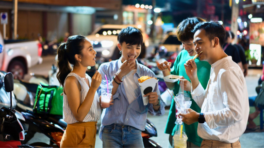 Saigon Night Life & Food Tour by Motorbike