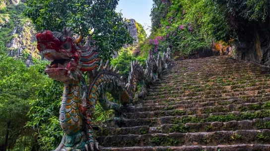Mua Cave Mountain Has Been Known As “The Great Wall Of Vietnam”