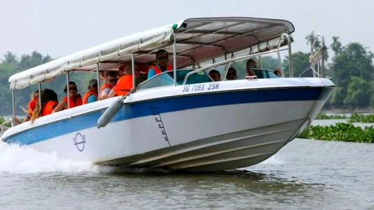 Embark On A Speedbard Along The Saigon River