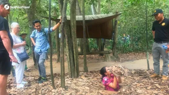 Explore The Secret Entrance Of Cu Chi Tunnels
