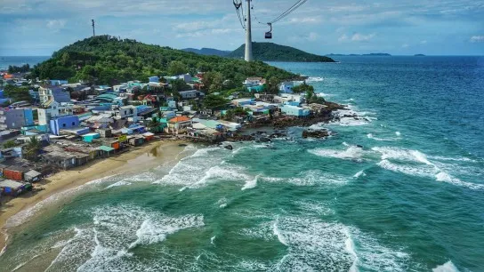 Hon Thom In Phu Quoc From Cable Car