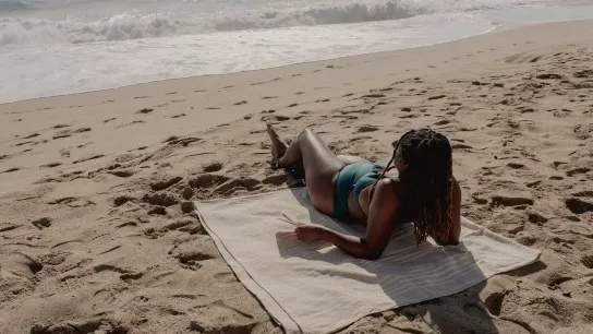 Sunbathe On The Beautiful Sandy Beach