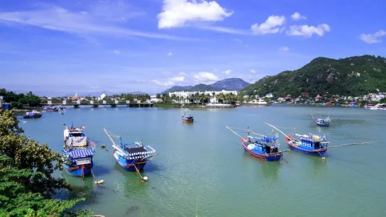 The Tranquil Scenery Of Cai River