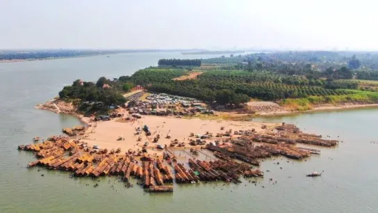 Koh Dach Beach From Above