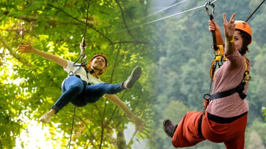 Siem Reap Zipline Half Day