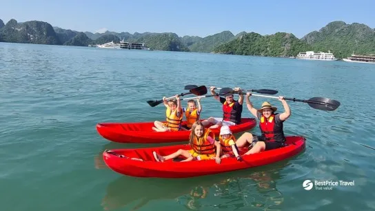 Day 3 Try Kayaking Through The Stunning Halong Bay