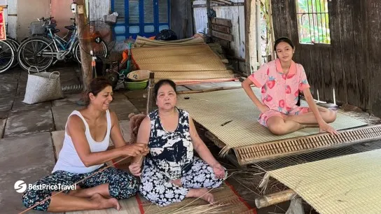 Learn How To Make Traditional Woven Mats