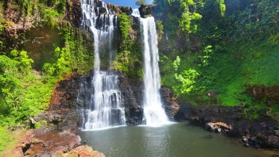 Day 2 Climb The Top Of Tad Hoi Khua Waterfall