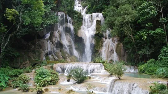 Day 3 Welcome To Kuang Si Waterfalls