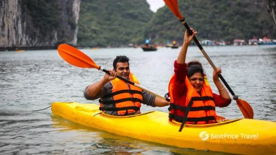 Day 1 Go Kayaking In Halong Bay