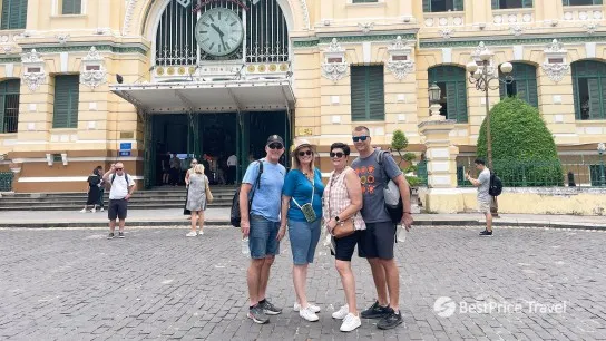 Day 10 Visit Famous Saigon Center Post Office