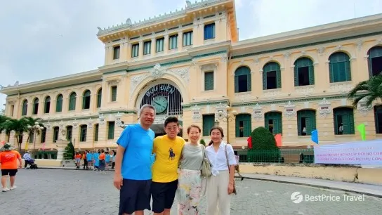 Day 3 Saigon Post Office With French Architecture