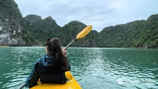 Day 4 Have A Kayaking Trip Throung Halong Bay