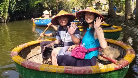 Cam Thanh Coconut Village Basket Boat Tour