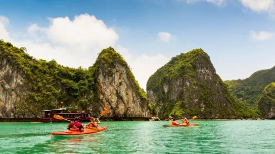 Day 10 Kayaking Through Halong Bay's Breathtaking Landscapes
