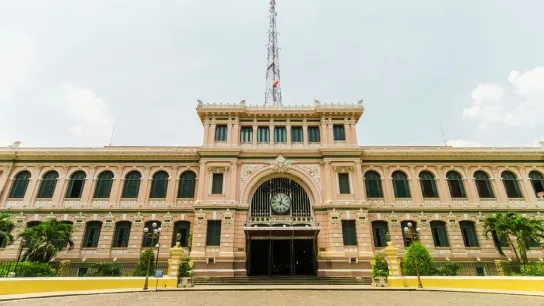 Day 2 Elegant Exterior Of The Saigon Central Post Office