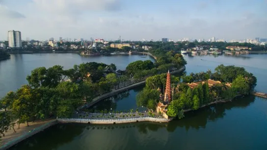Day 2 Tran Quoc Pagoda From Above