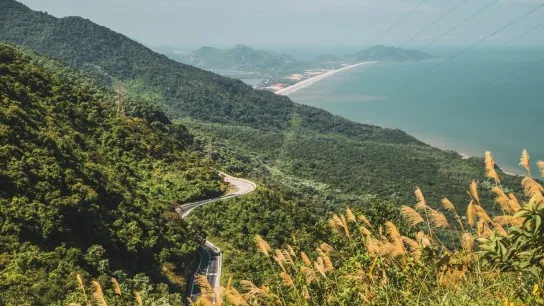 Day 9 Aerial View Of Hai Van Pass