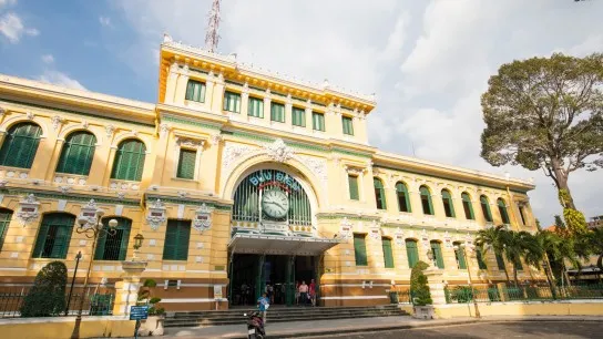 Day 12 Saigon Central Post Office From Outside