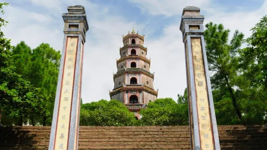 Day 5 Thien Mu Pagoda With The View Looks Into Perfume River