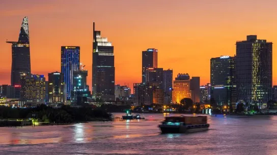 Day 7 Night In Saigon River