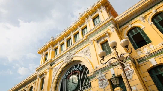 Day 2 Saigon Central Post Office With Elegant Design