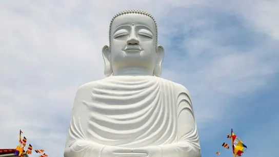 Day 4 Enormous Buddha Statue In Linh Ung Pagoda