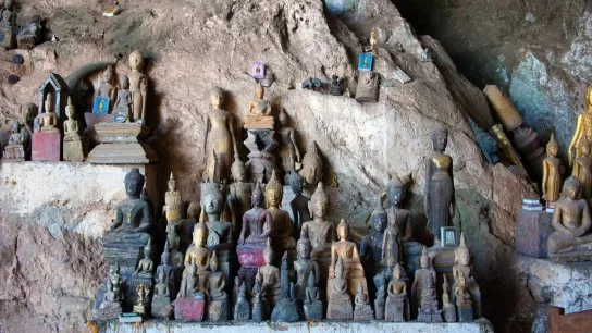 Day 8 Thousands Of Buddha Images Inside Pak Ou Cave