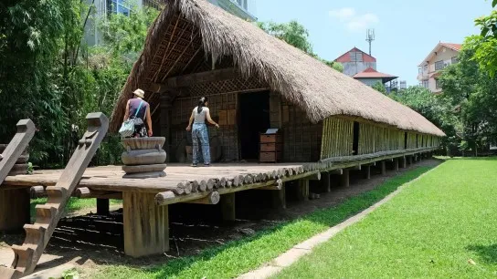 Day 7 A Traditional House Of The Ede Ethnic Group At The Museum Of Ethnology