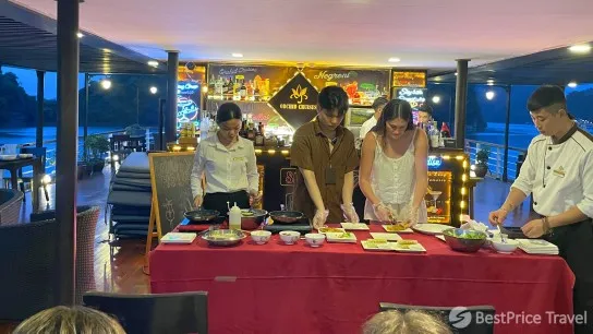 Day 8 Test Your Skill In A Cooking Class On Board