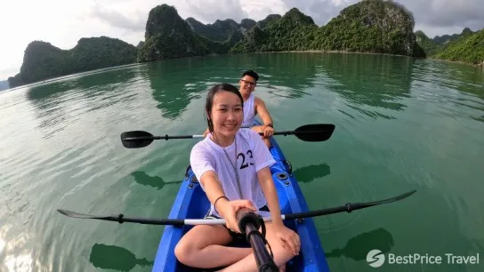 Day 5 Kayak Amidst The Stunning Limestone Islands Of Halong Bay