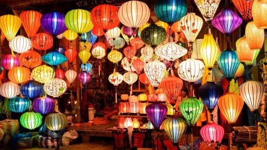 Day 3 Vibrant Traditional Lanterns At Night In Hoi An Ancient Town