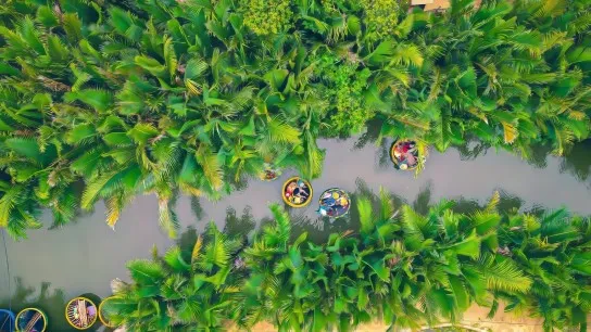 Day 5 Embark On A Scenic Ride On Basket Boat In Cam Thanh Village